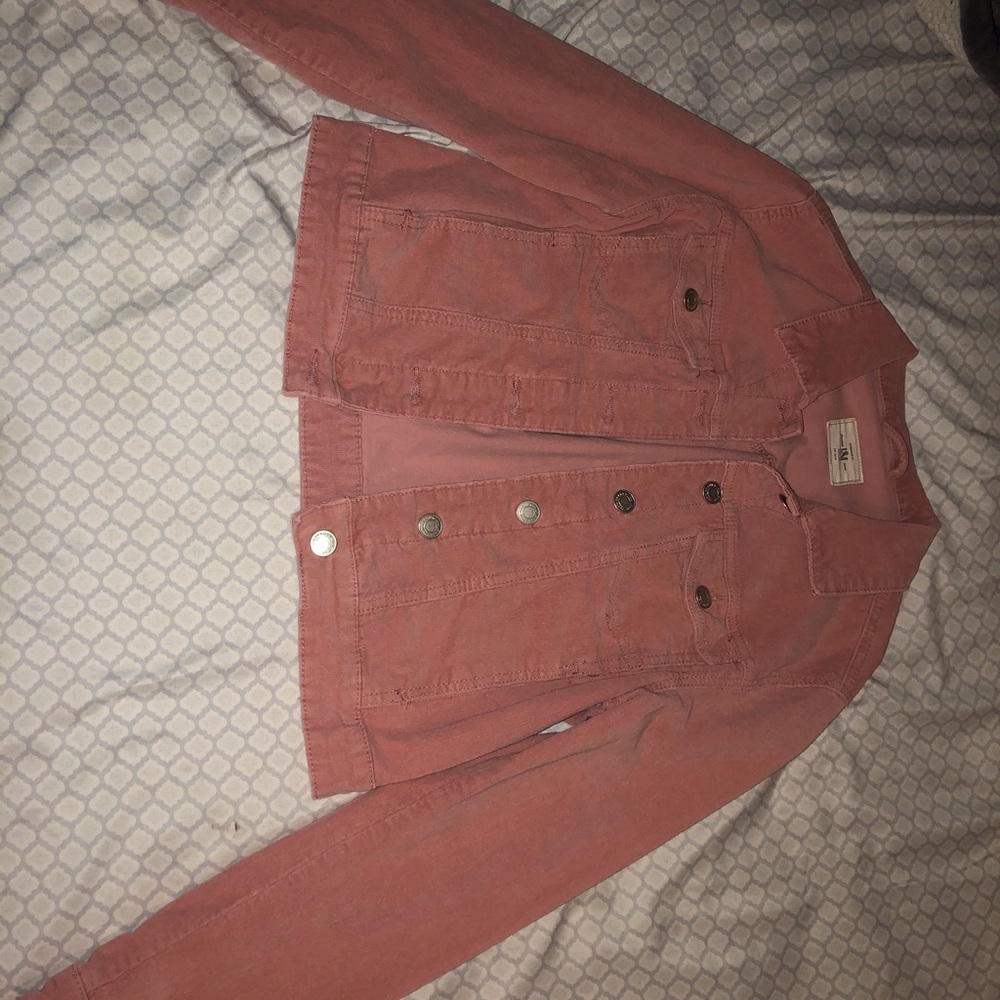 Pink Corduroy Jacket